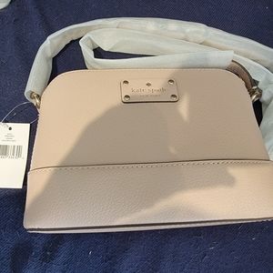 Kate Spade crossbody and wallet. Handbag is Hanna Wellesley.